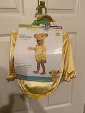 NWT Disney Baby Simba Lion King 3 Piece Costume Toddler Size 6-12 Months