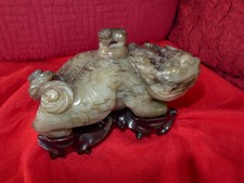 CHINESE JADE BIXI - MING/QING/Song Dynasty 宋代 玉神獸 -  Museum/ Investment