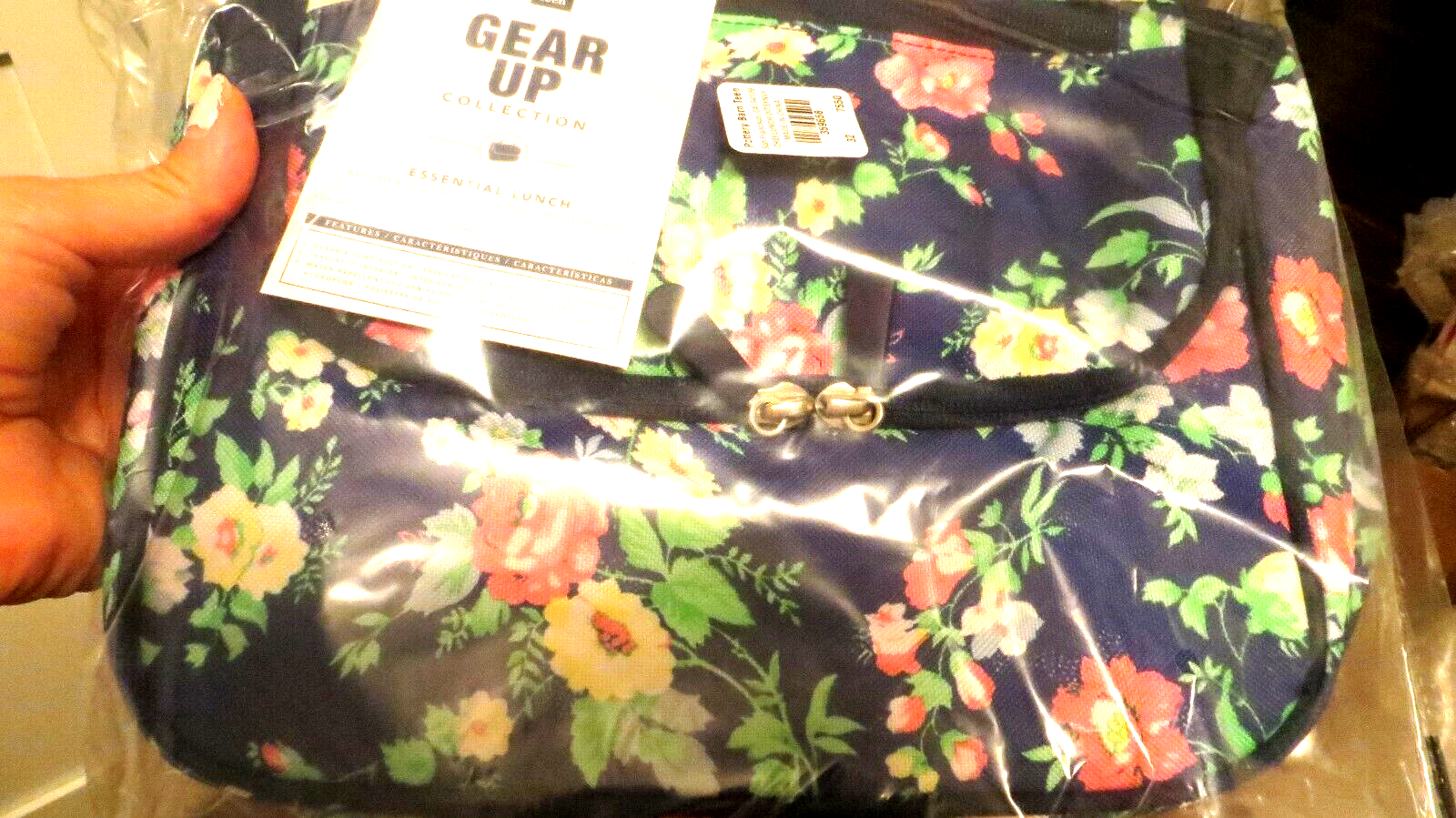 PONY scuola Disney Pottery Barn borsa pranzo festa fiore giardino regalo 