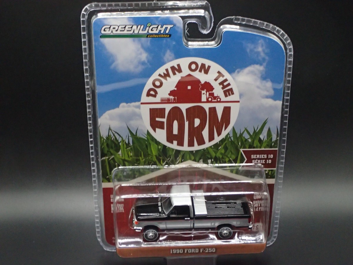 ミニカー Green light Pickup/ Truck Set Greenlight 1/64 1997 Ford F-250 4x4 Truck Rick's Auto Sales LP