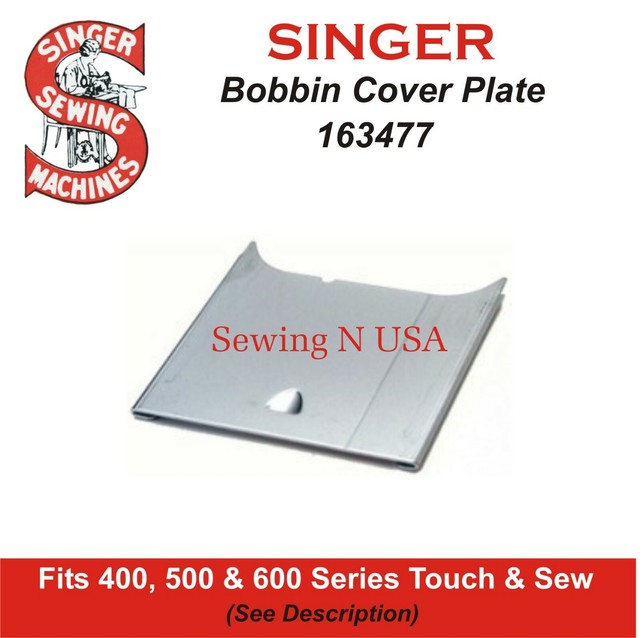 SINGER Bobbin Cover Slide Plate 500 600 Series 163477 for sale online
