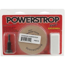 Flexcut Standard Leather Powerstrop Power Strop 3 1/2" Leather Wheel for Tools