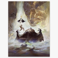 Vintage Print 35- At the Earth's Core