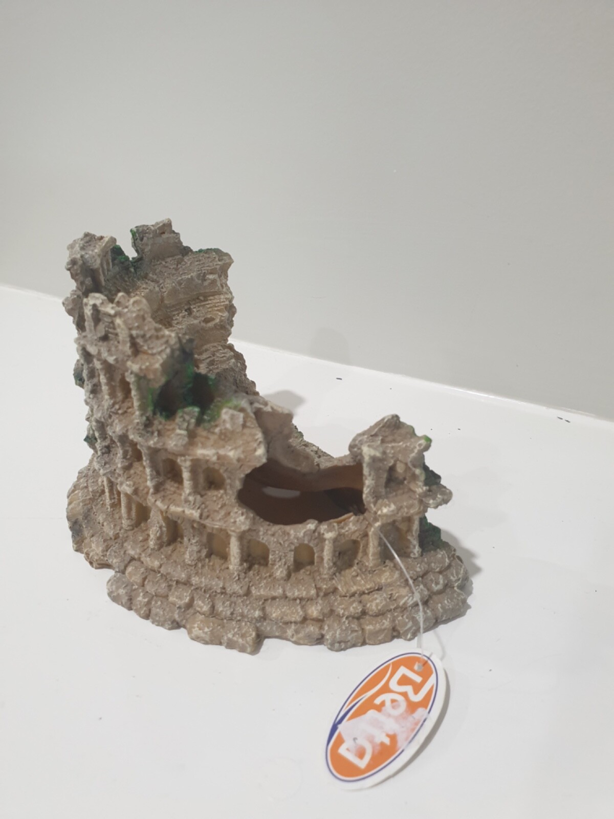 Betta Ancient Ruin Aquarium Ornament MS769