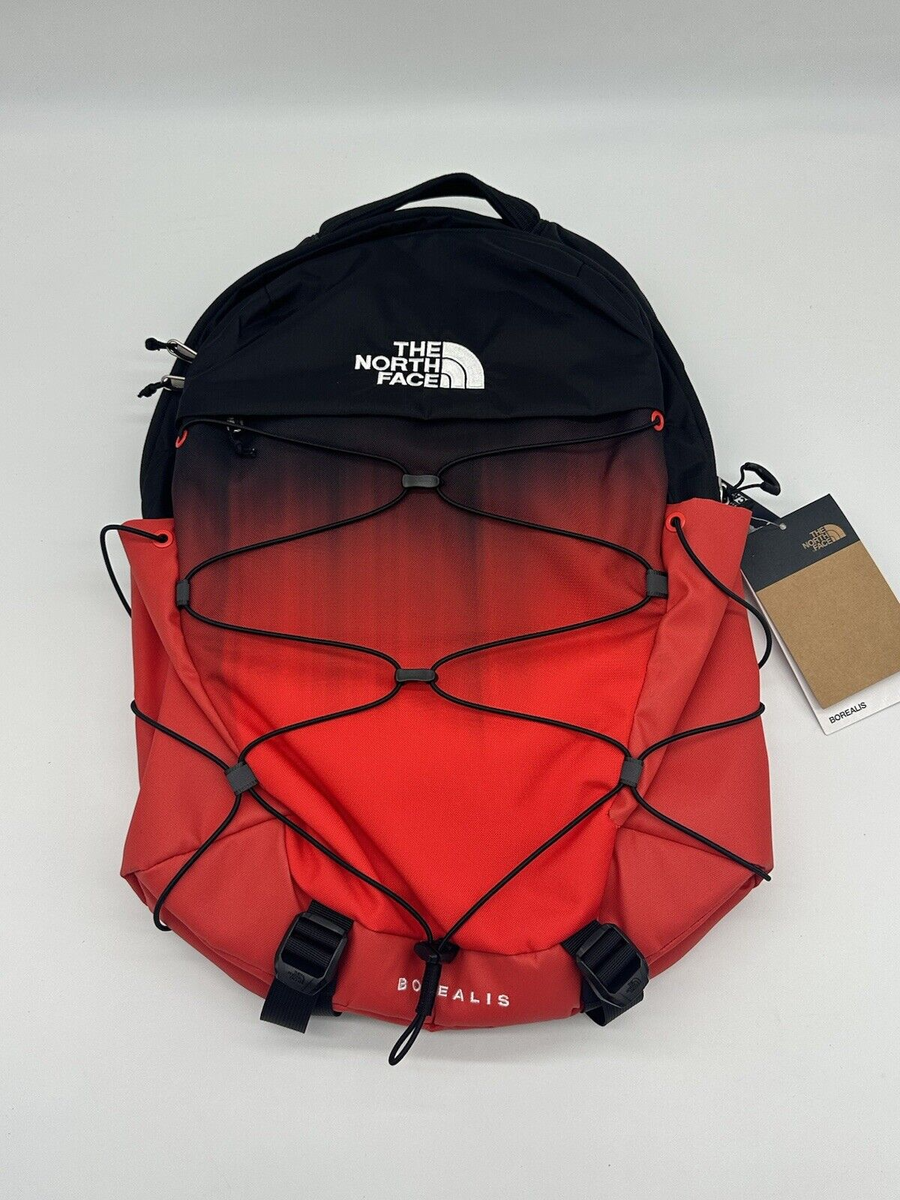The North Face Borealis Red Black Backpack Travel Hiking