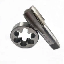 3/4"-14NPS HSS Tap and Die NPT CNC Machine Thread Tap and Round Die Right Hand 
