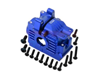 GPM Racing Alu Differential Gehäuse hinten blau GPMRUS4013NB Slash 4x4, Slash 4 