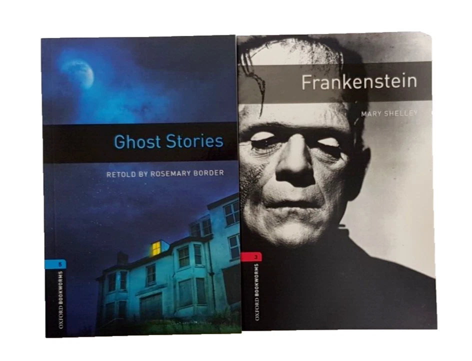 Oxford BOOKWORMS : Linguistics book : Frankenstein & Ghost Stories (2 pcs.) - Image 2 of 4