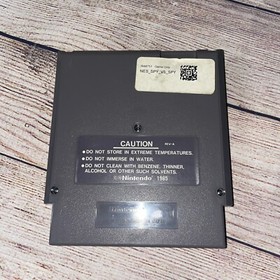 NINTENDO Spy vs. Spy Vintage NES game 1984 / Tested authentic