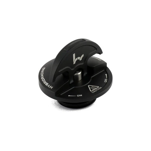 HYBRID RACING V2 SLIM OIL CAP FOR HONDA  ACURA - DUST BLACK - Image 3 of 4