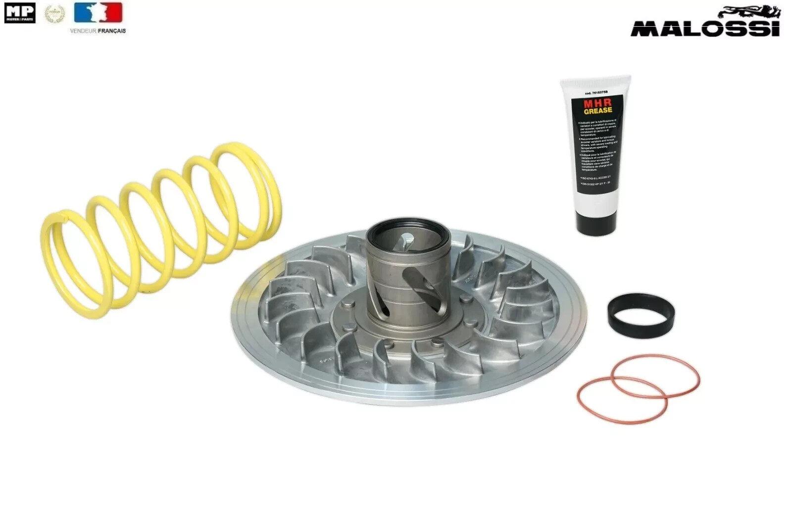 Correcteur de couple Malossi MHR en acier nitruré haut rendement pour TMax