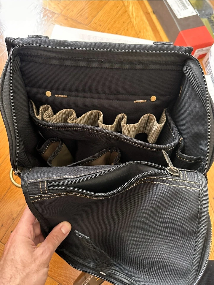 CLC Custom Leathercraft 1509 Zippered Professional Electricians Tool Pouch, 21 - Image 2 of 2