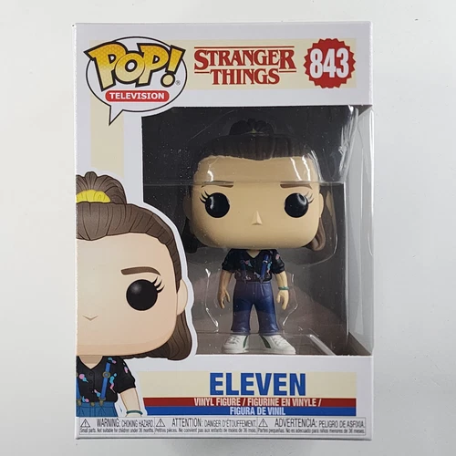 Funko POP Eleven w/ Ponytail in Suspenders #843 Stranger Things Vinyl Figure