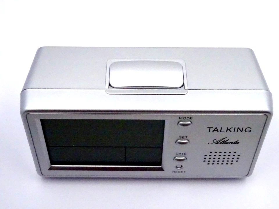 ATLANTA Top-Marke Sprechender Wecker Digital Wiederholung Beleuchtung 6737 - Bild 4 von 4