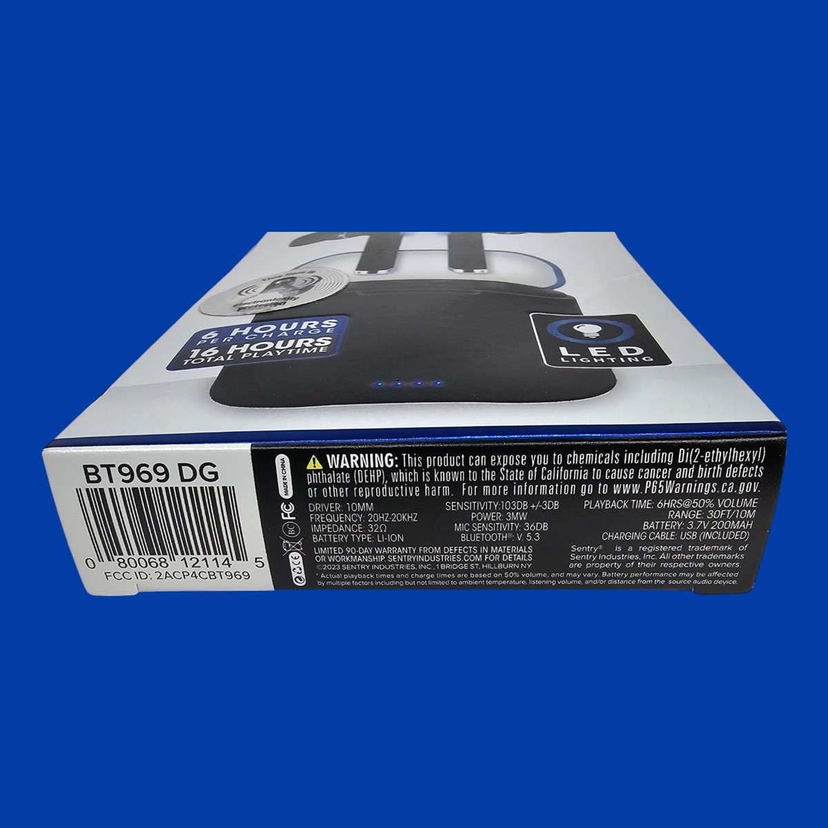 Sentry Industries Bt969 Wireless Earbuds Manual Sentry Industries - Main Image