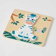 Zookabee Wooden Zebra Small Puzzle