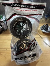 Duratrax DTXC3576 Bandito MT 3.8 inch Mounted 1/2 inch Offset Black (2)