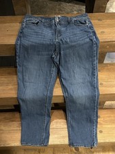 #5…EST. 1946 Denim Curvy Blue Women's Jeans…size 14. 5-Pocket Zip Button