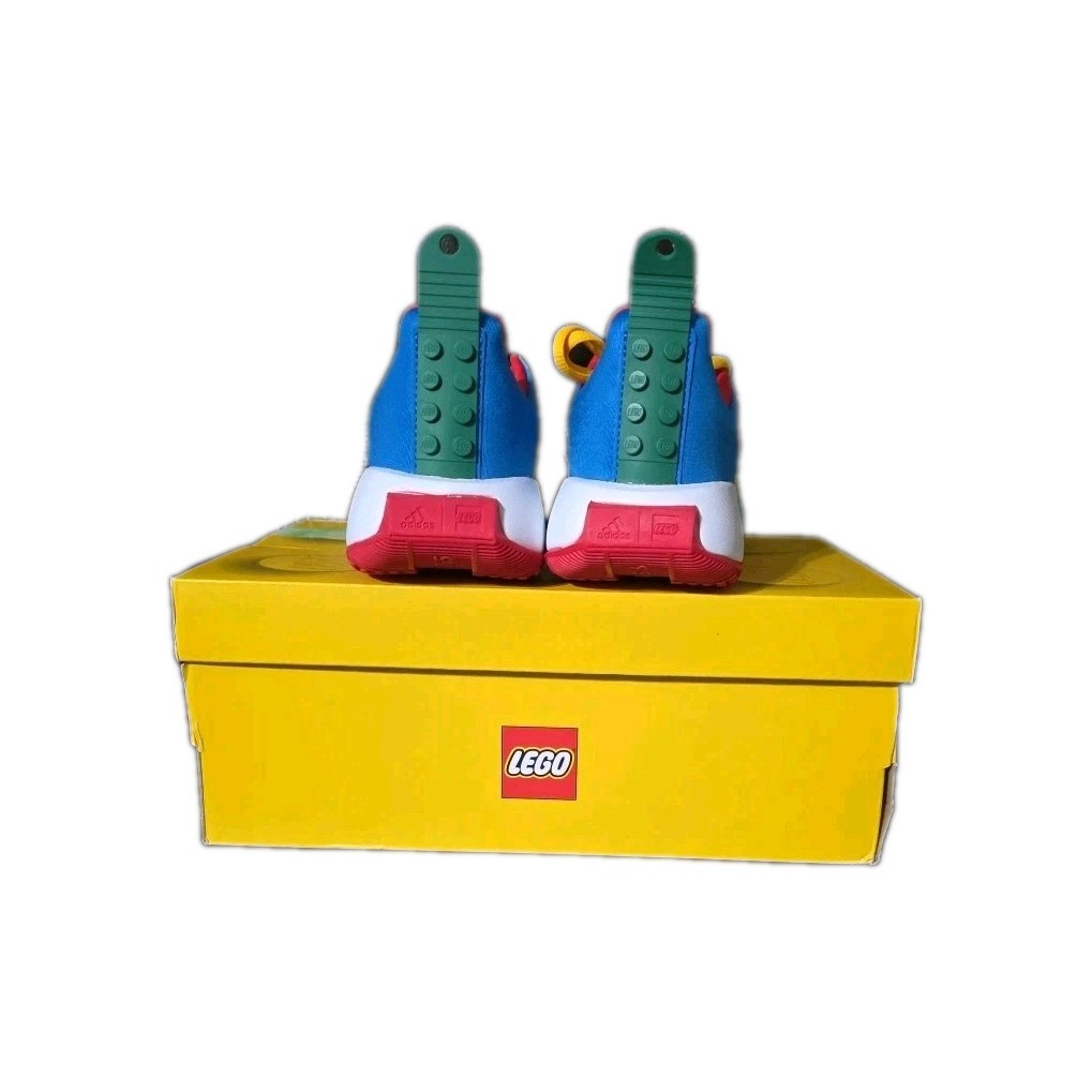 kid  ADIDAS X LEGO Sport J Kids Running Shoe FY8439 Size 4 US - 3.5 UK