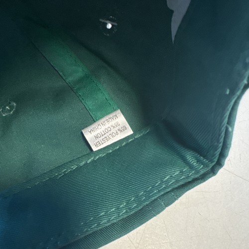Masters Augusta National New Vintage Member Hat Green Leather Strap Undated - Picture 9 of 11