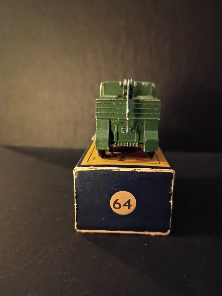 Matchbox #64A Scammell Breakdown Truck BPW 1959 Оригинальная Коробка B3 - Изображение 4 из 4
