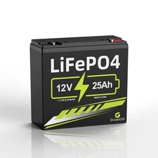 Deep Cycle Marine Battery 12V 100Ah LiFePO4 Rechargeable Solar