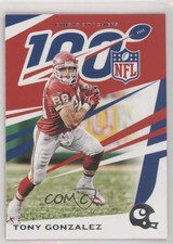 2019 Panini Chronicles NFL 100 Tony Gonzalez #48 HOF 2zr