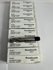10 10.00mm Roebuck End Mill 4 Flute High Speed Steel