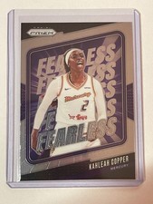 2024 Panini WNBA Prizm Basketball Kahleah Copper Fearless Trading Card no. 5