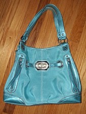 Turquoise Kathy Van Zeeland Purse