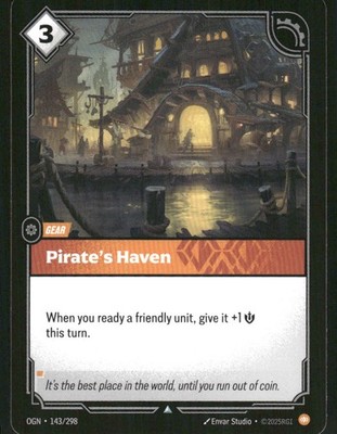 Pirate's Haven Uncommon Origins 143/298 LP