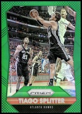 2015-16 Panini Prizm #18 Tiago Splitter Green Prizms E1