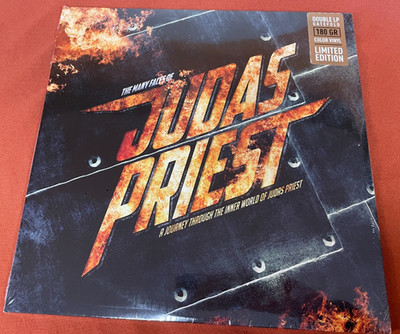 JUDAS PRIEST  ''The Faces of JUDAS PRIEST'' 2 LP  YELLOW VINYL   180G   NEW SEALED
