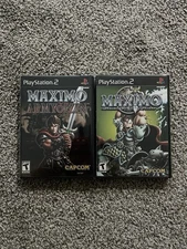 Maximo: Army of Zin and Maximo: Ghost to Glory PlayStation 2 PS2 Complete CIB
