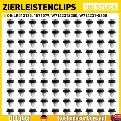 Für Land Rover Discovery 3 L319 Range Rover Sport 100x Befestigungsclips Clips