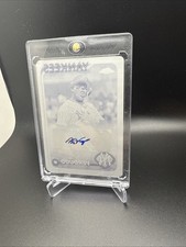 2024 Topps Chrome Update Alex Verdugo Printing Plate 1/1 Auto