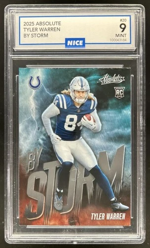 2025 Panini Absolute Tyler Warren Base (RAW)