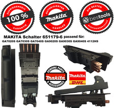MAKITA Schalter 651179-6 für GA7020S GA7030S GA7040S GA9020S GA9030S GA9040s