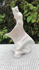 Galos Porcelain Art Deco Woman Sculpture Figurine
