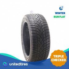 Used 24545r18 Dunlop Sp Winter Sport 3d Dsst Run Flat 100v - 732