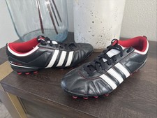 Adidas Adiquestra G41675 Men's Black White Soccer Cleat 10.5 EUC 
