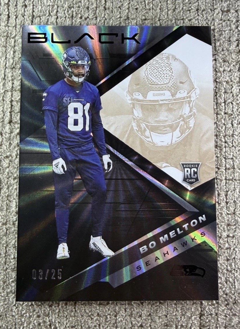 Bo Melton Panini Black #195 Copper