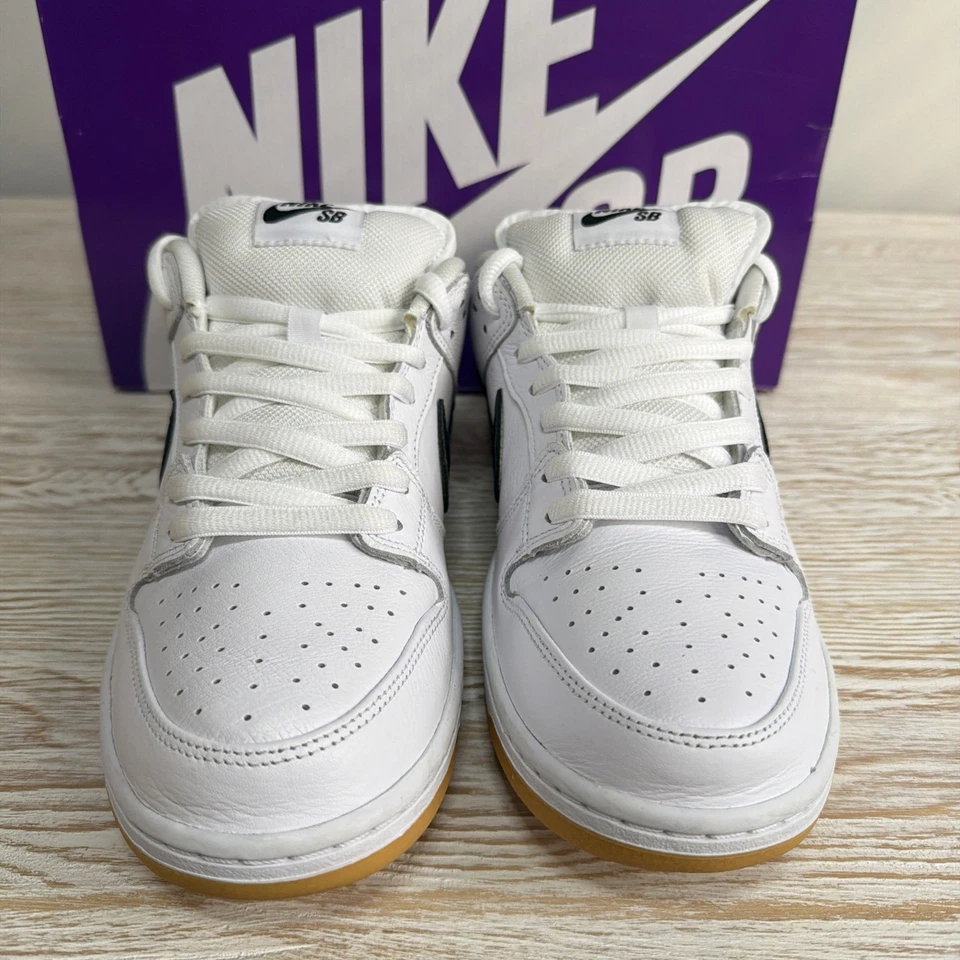 Tenis Nike SB Dunk Low Pro de segunda mano de goma blancos talla 10M Foto 4 de 4