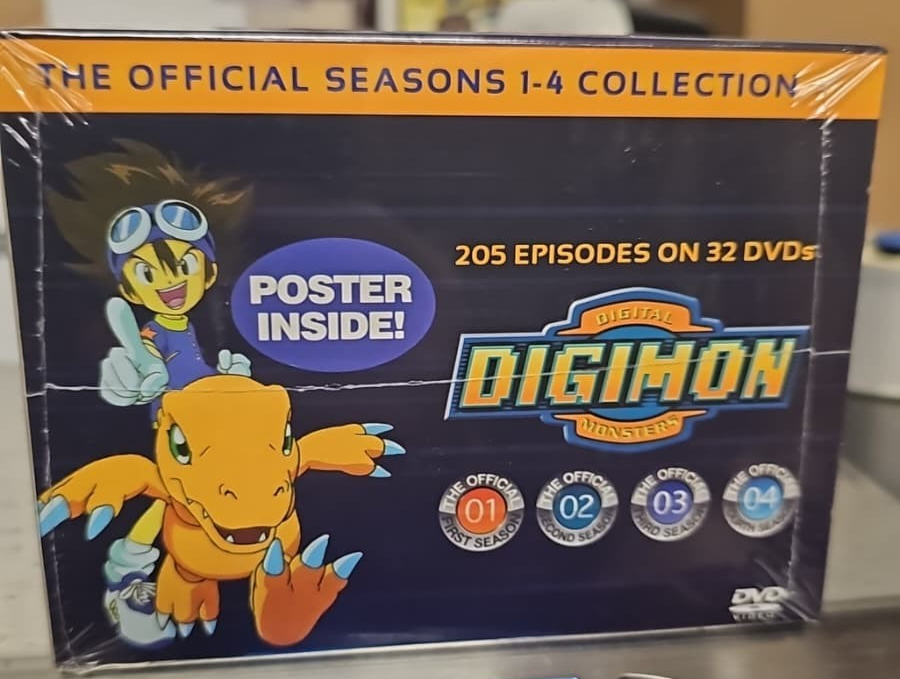 Digimon Collection Seasons 1-4 Dvd (DVD) for sale online | eBay
