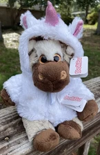 DolliBu DONKEY AND UNICORN JACKET CUTE SET SUPER SOFT HANDCRAFTED PREMIUM 8”