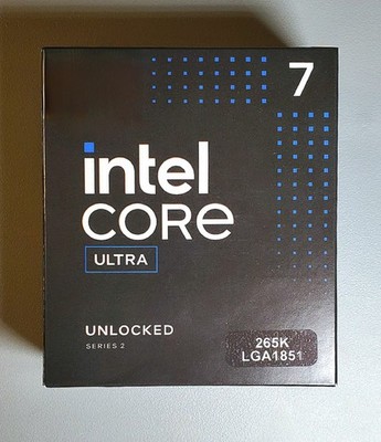 New Intel Core Ultra 7 Processor 265K & 20 Cores Up to 5.5 GHz Turbo Frequency