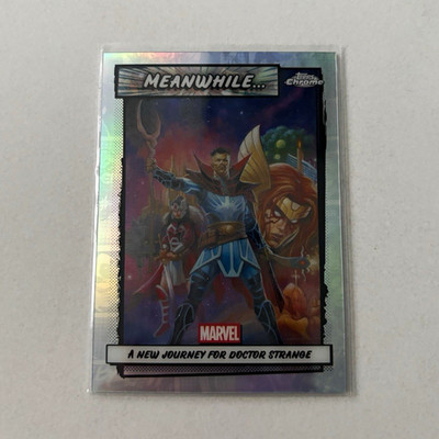 Topps Chrome Marvel 2026 -  Meanwhile... A New Journey for Doctor Strange MW-12