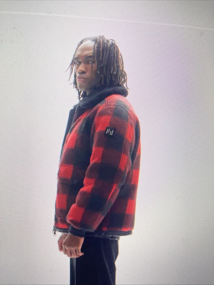 M Down Field Jacket - Black Plaid - Image 4 of 4