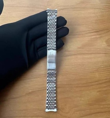 Bean of Rice Vintage Strap for Omega Seamaster Bracelet 18/19/20mm Silver Gold