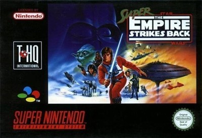 Super Star Wars The Empire Strikes Back SNES Super Nintendo NES Videospiel OVP
